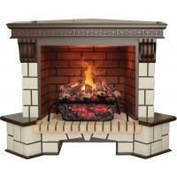 Портал угловой RealFlame STONE CORNER HL/26 тёмный орех